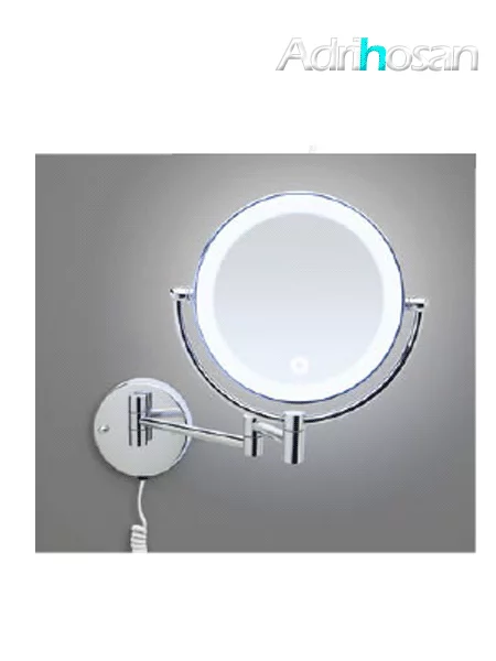 Comprar Espejo de aumento x3/x5 AC-323 con luz giratorio cromo de Pyp  baratos