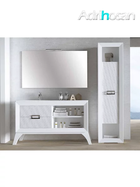 ▷ Mueble de Baño L´Gant 120 cm. 2 cajones más hueco con balda y Bancada, ENVÍO GRATIS