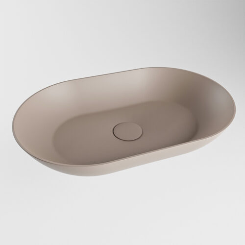 lavabo sobre mueble de solid surface en colores