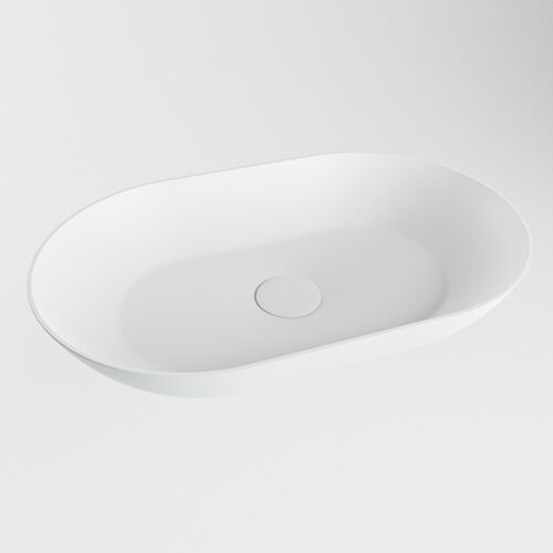 lavabo solid surface de diseño en colores pastel