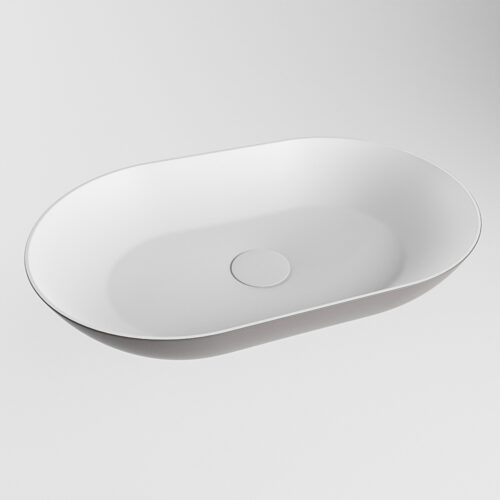 lavabo solid surface de diseño en colores pastel