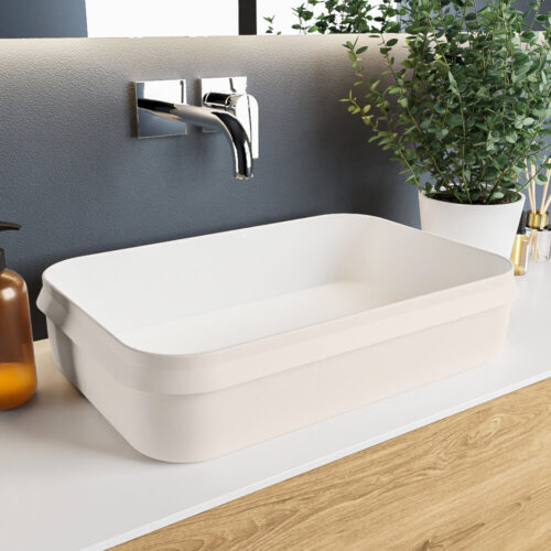 lavabos de baño de colores solid surface