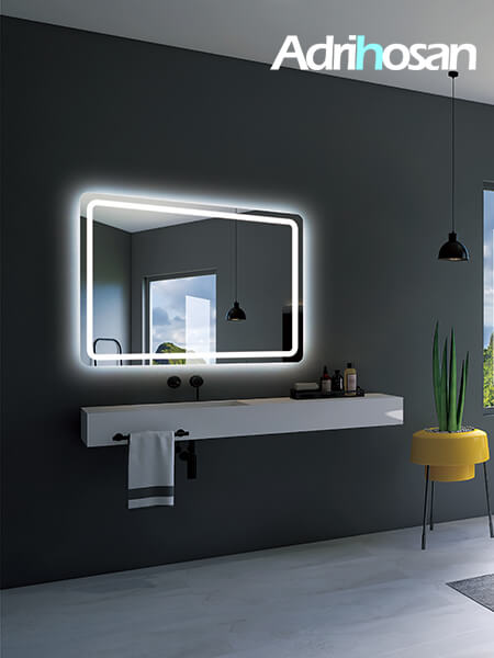 Espejo con luz Shira (80 x 80 cm)