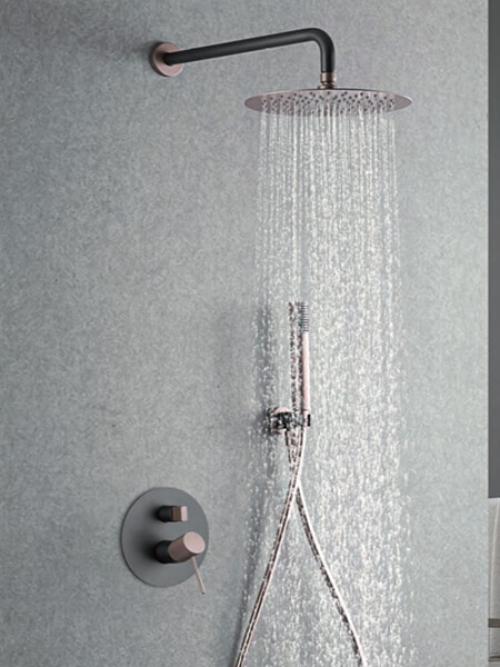Conjunto ducha monomando empotrado Top - Mamparas de fábrica