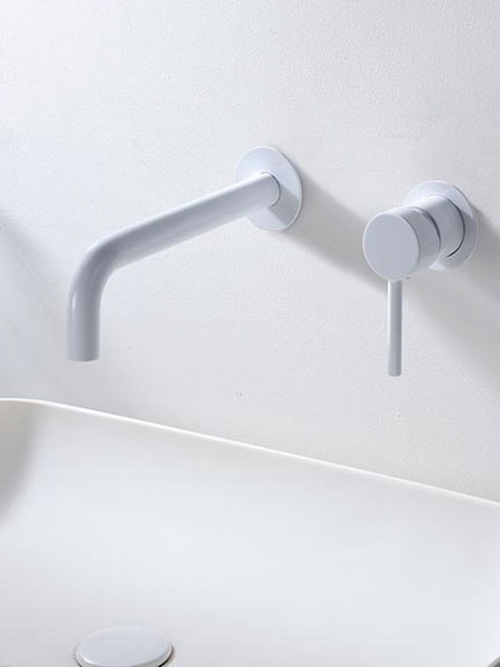 Grifería blanca: la tendencia más in para baños y cocinas (monomando,  empotrados, de caño alto)