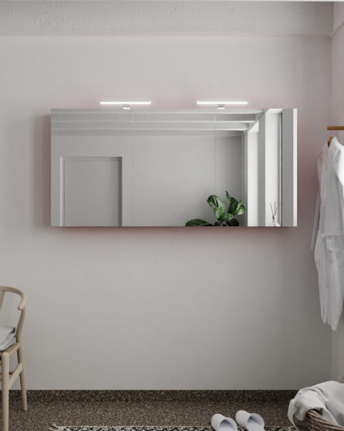 MONDIAZ CUBB Camerino 150x70x16cm color Fire con 3 puertas.